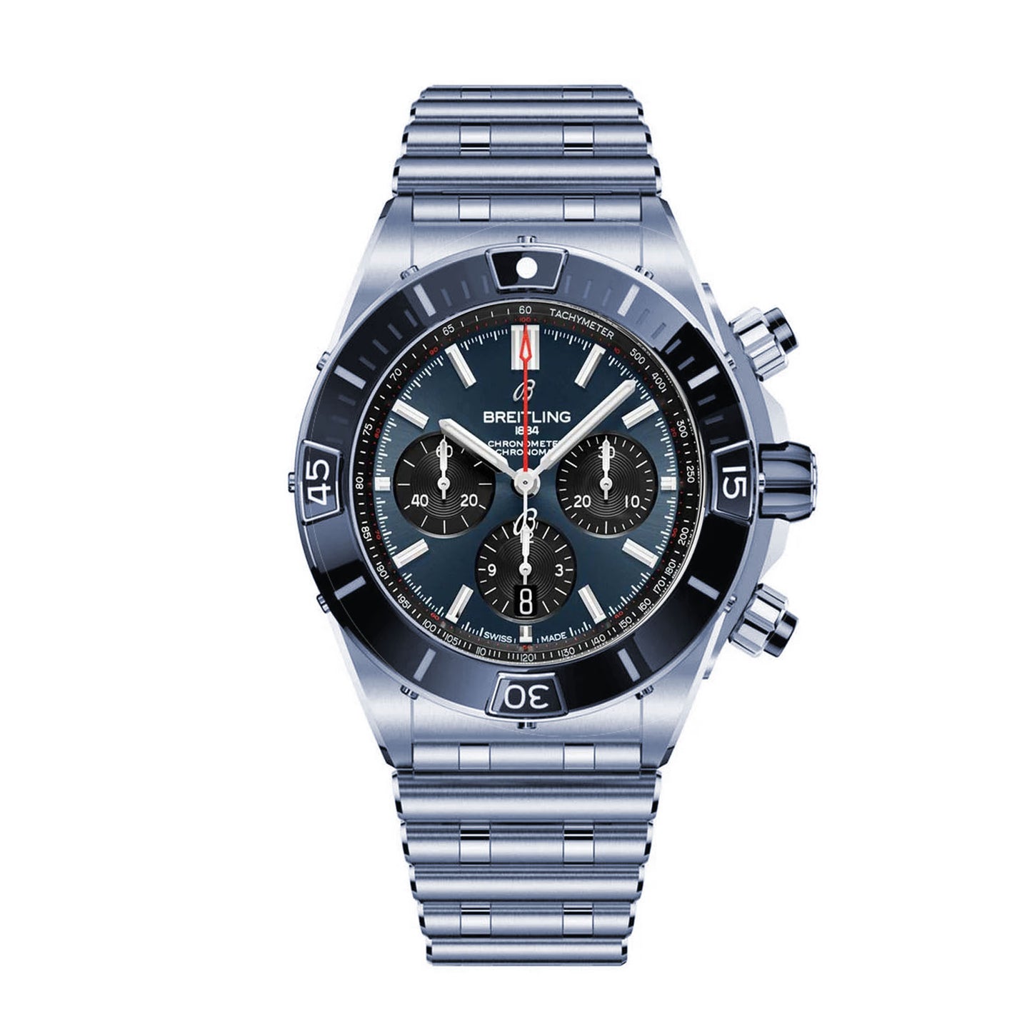 Chronomat B01 42mm AB0134 SS Blue Dial