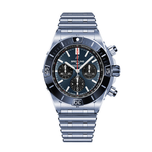 Chronomat B01 42mm AB0134 SS Blue Dial