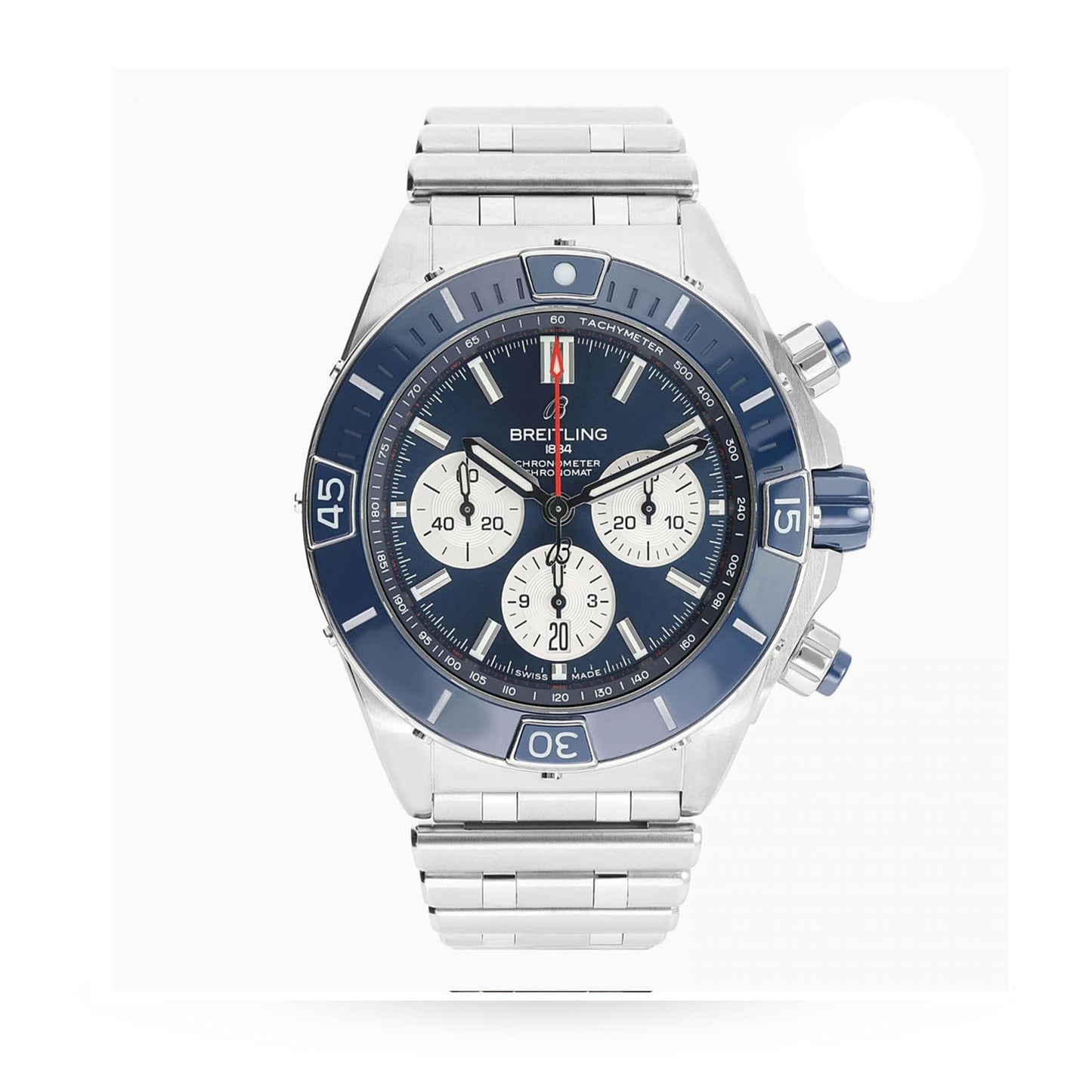 Chronomat B01 42mm Blue Dial Automatic Chronograph Gents Watch AB0134101C1A1
