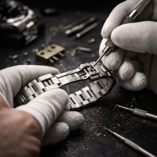 Watch Bracelet & Clasp Adjustment – Size Fit & Clasp Replacement