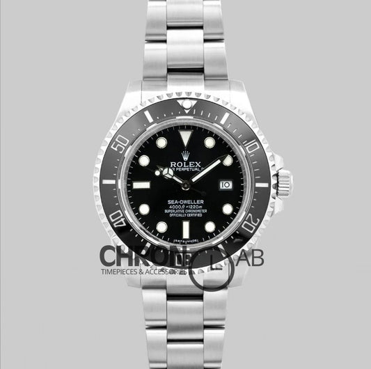 Sea-Dweller 4000 116600 Black Ceramic