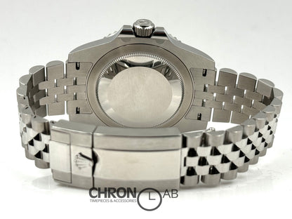 GMT Master II 126710 BLRO Pepsi Black Dial in Jubilee