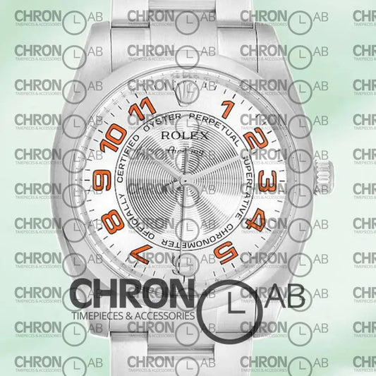 Air-king 114200SAO 36mm Men’s Silver Dial Oyster Bracelet Clone Watches