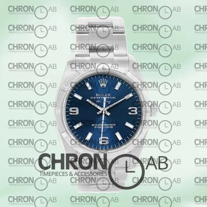 Air-king 114234PSO 36mm Men’s Silver Ble Dial Clone Watches