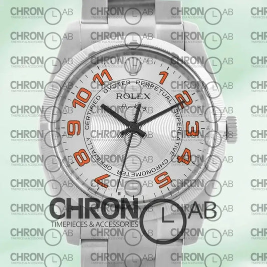 Air-king 114234PSO 36mm Men’s Silver Dial Clone Watches