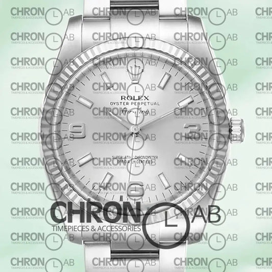 Air-king 114234SSO 36mm Men’s Silver Dial Clone Watches