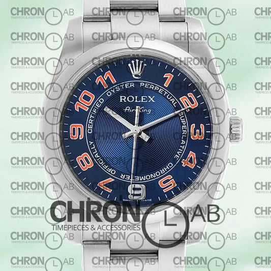 Air-king 36mm Men’s 114200BLAO Oyster Bracelet Clone Watches