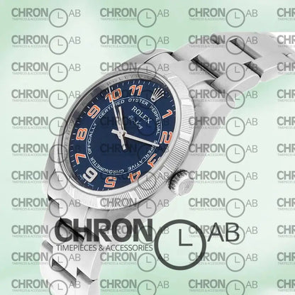 Air-king 36mm Men’s 114210BLAO Silver Clone Watches