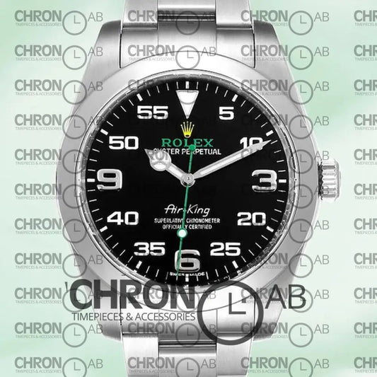 Air-king m116900-0001 40mm Men’s Silver Clone Watches