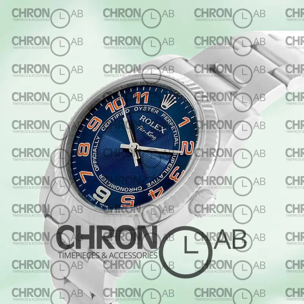 Air-king Men’s 36mm 114234BLAO Blue Dial Clone Watches
