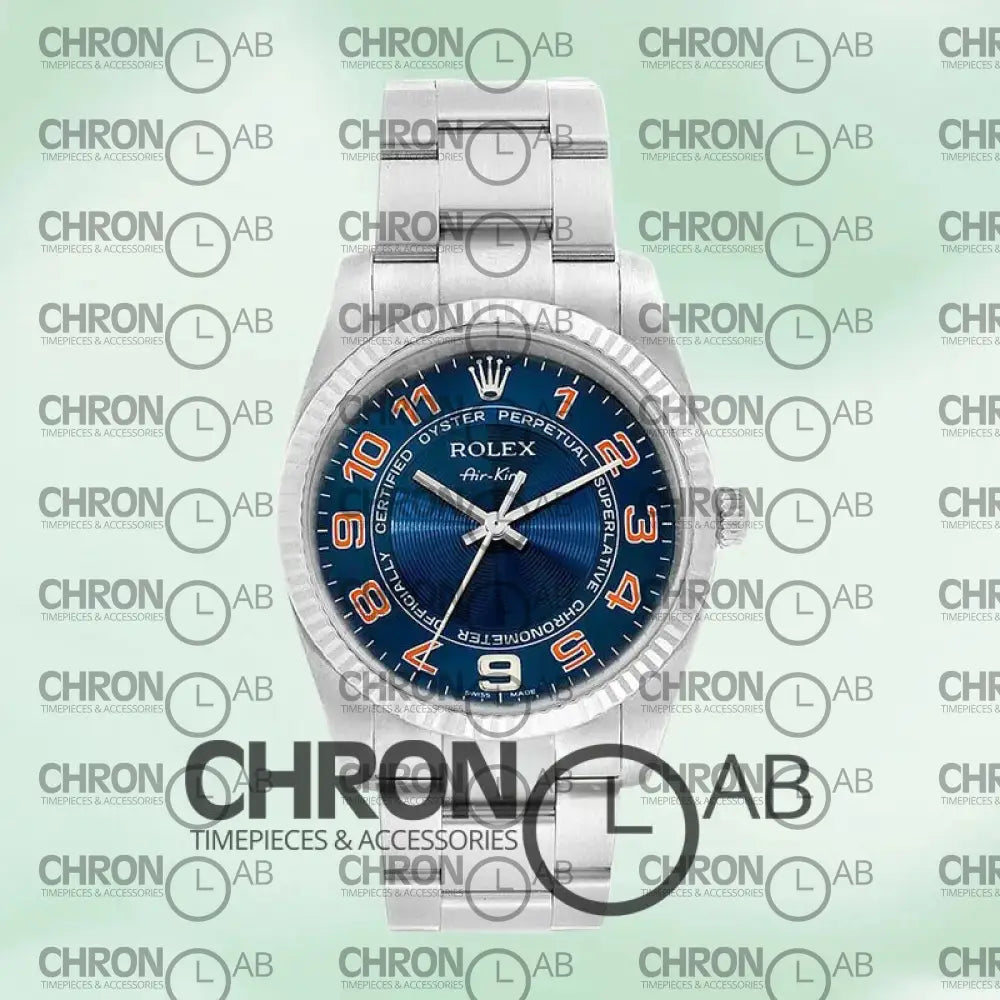 Air-king Men’s 36mm 114234BLAO Blue Dial Clone Watches