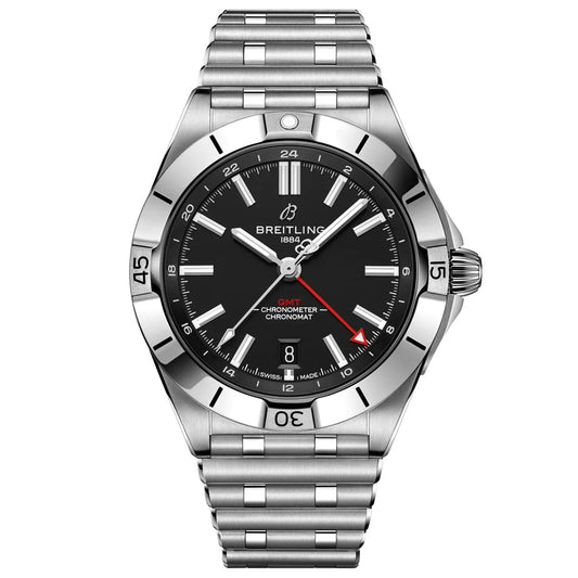 Chronomat GMT 40mm Black Dial Automatic Gents Watch A32398101B1A1