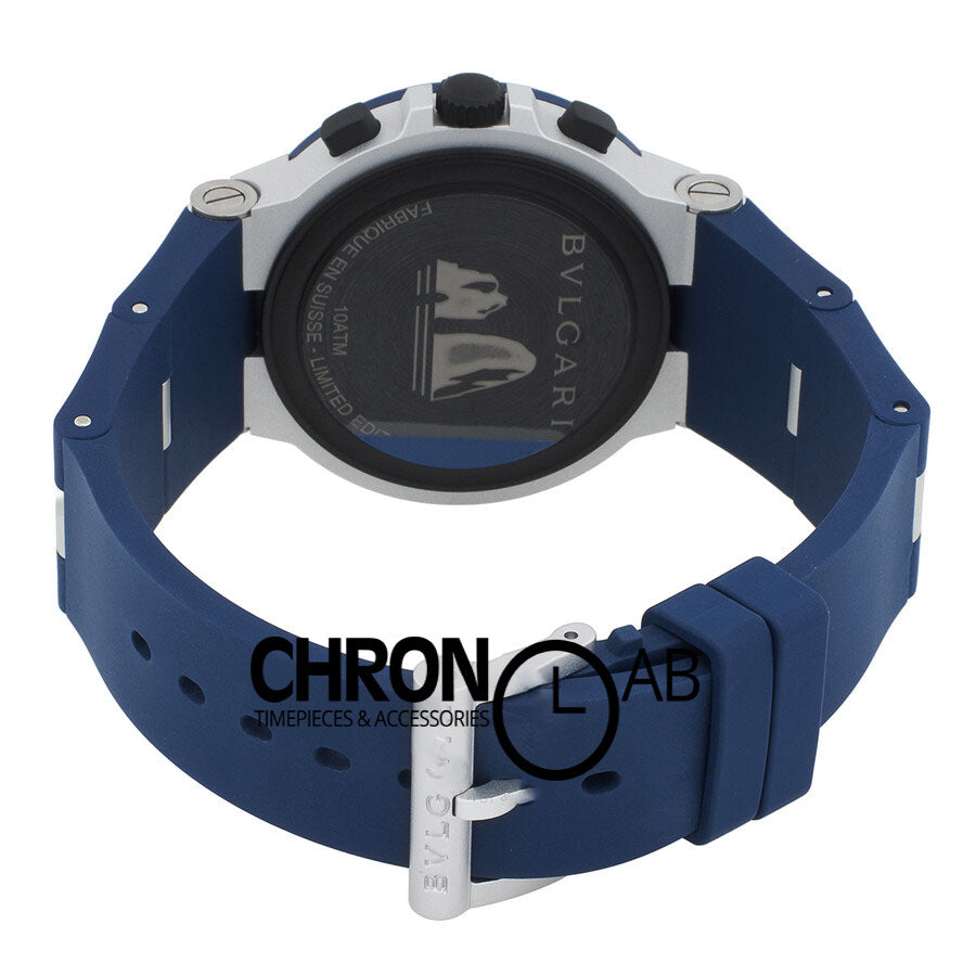 Aluminium Capri Edition Chronograph Blue Dial Men's Watch