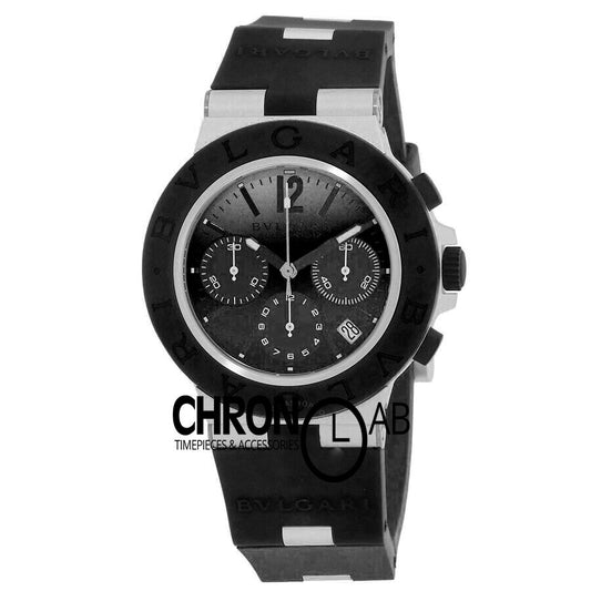 Aluminium Capri Edition Chronograph Black Dial Men's Watch