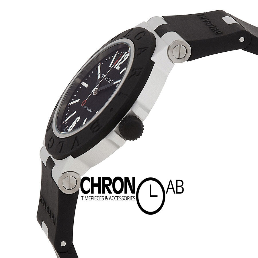 Aluminum 40mm Automatic Black Dial Men's Watch Item No. 103445