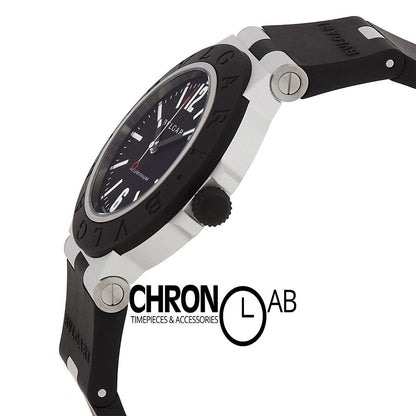 Aluminum 40mm Automatic Black Dial Men's Watch Item No. 103445