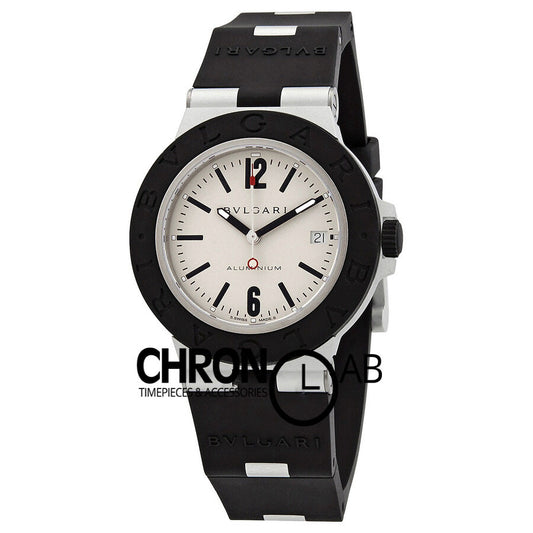 Aluminium Capri Edition Chronograph White Dial Men's Watch