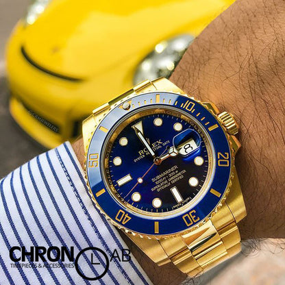 Submariner 126613LB Blue Ceramic in Yellow Gold