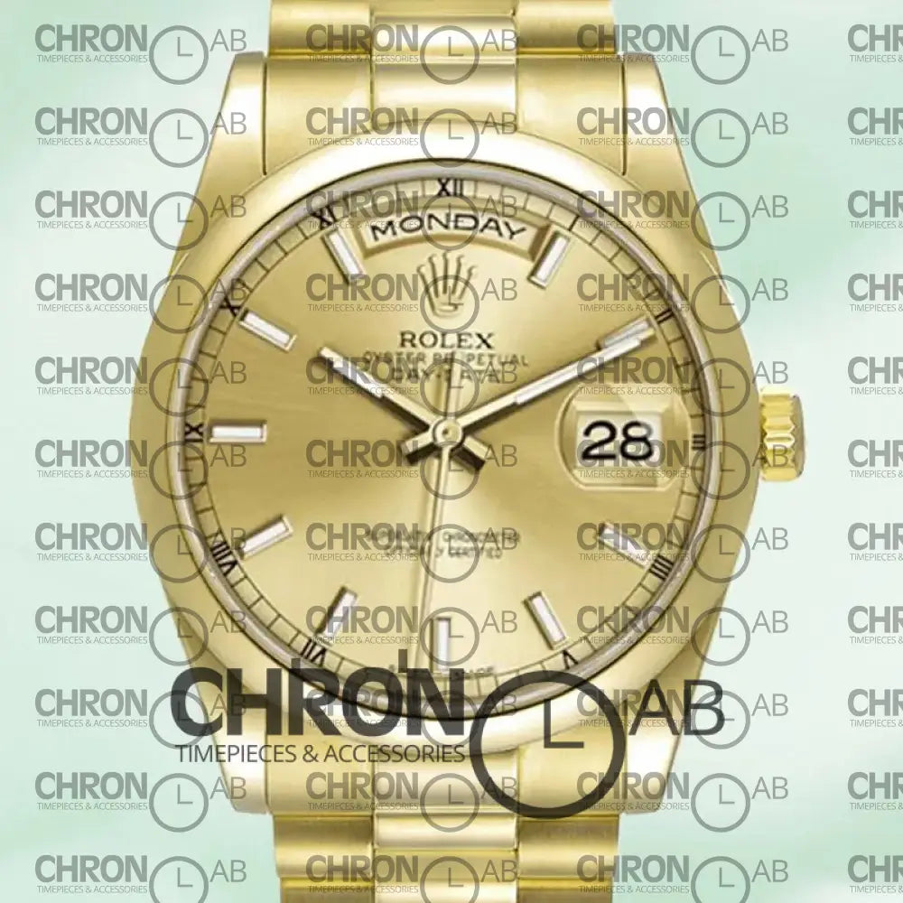Day-Date 36mm 118208-0062 Automatic Clone Watches