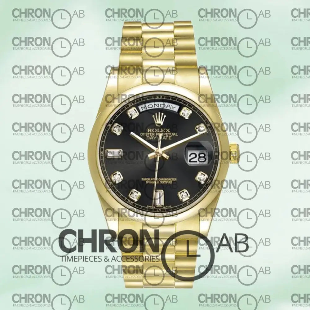 Day-Date 36mm 118208-83208 Gold Clone Watches