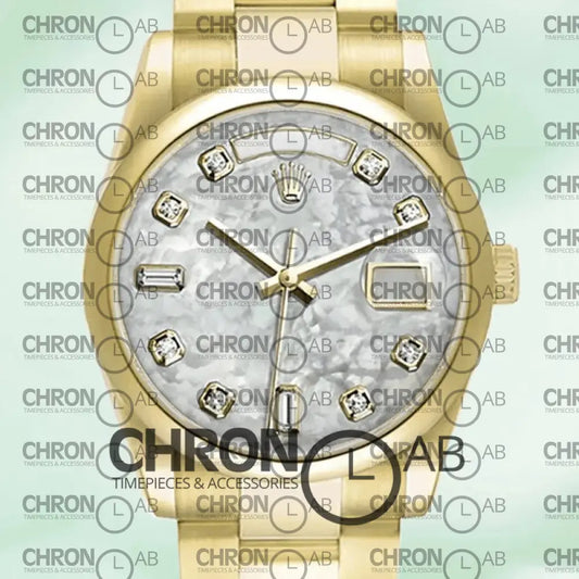 Day-Date 36mm 118208 Pearl Dial Clone Watches