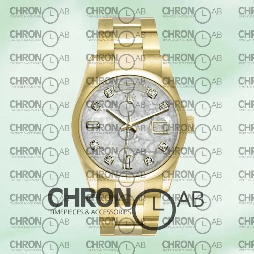 Day-Date 36mm 118208 Pearl Dial Clone Watches