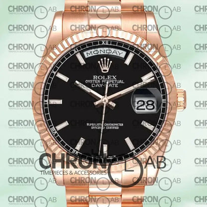 Day-Date 36mm 118235 Men’s Automatic Rose Gold Clone Watches