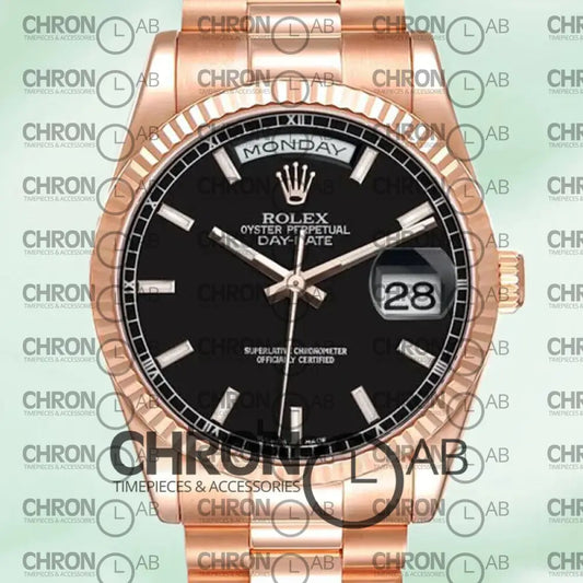 Day-Date 36mm 118235 Men’s Automatic Rose Gold Clone Watches