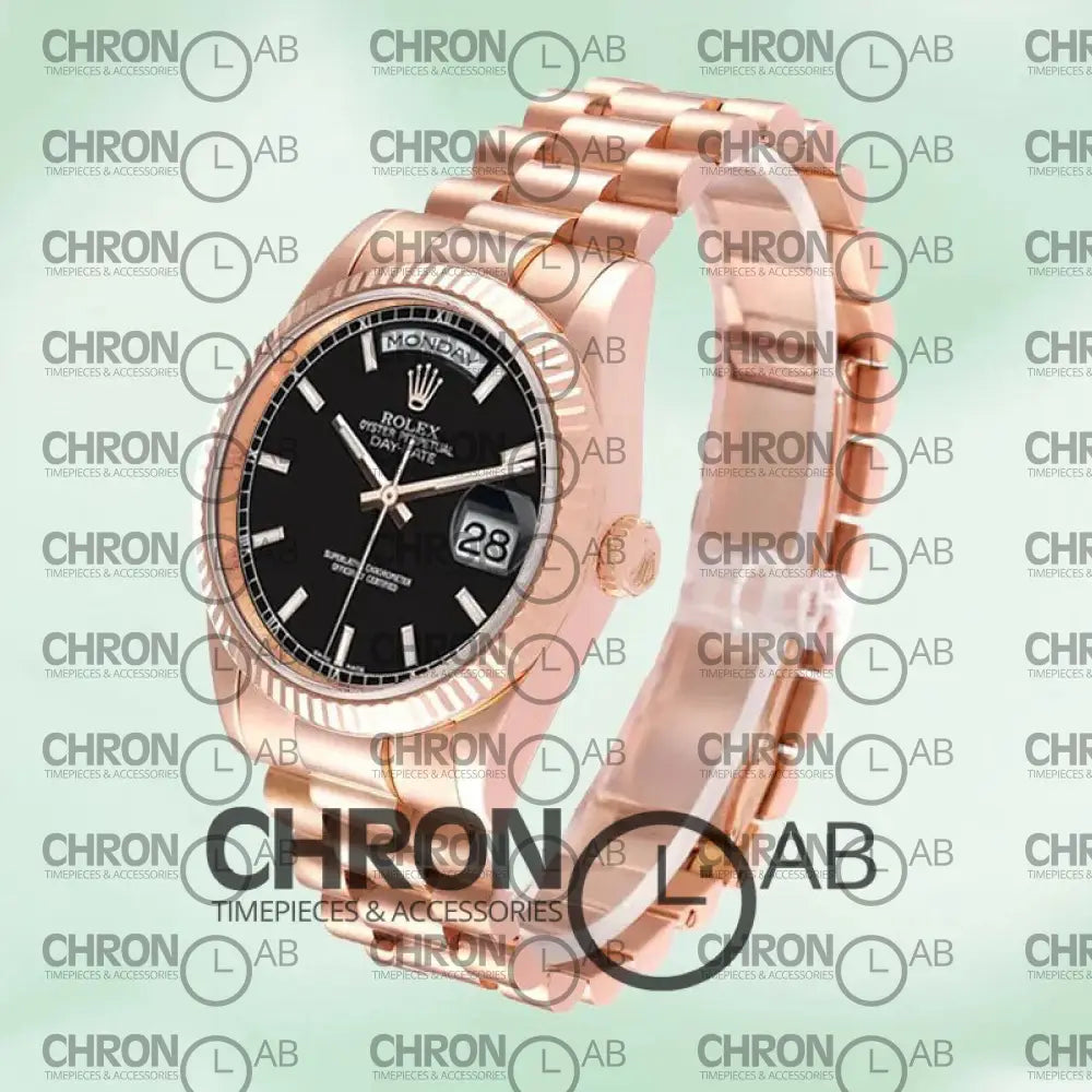 Day-Date 36mm 118235 Men’s Automatic Rose Gold Clone Watches