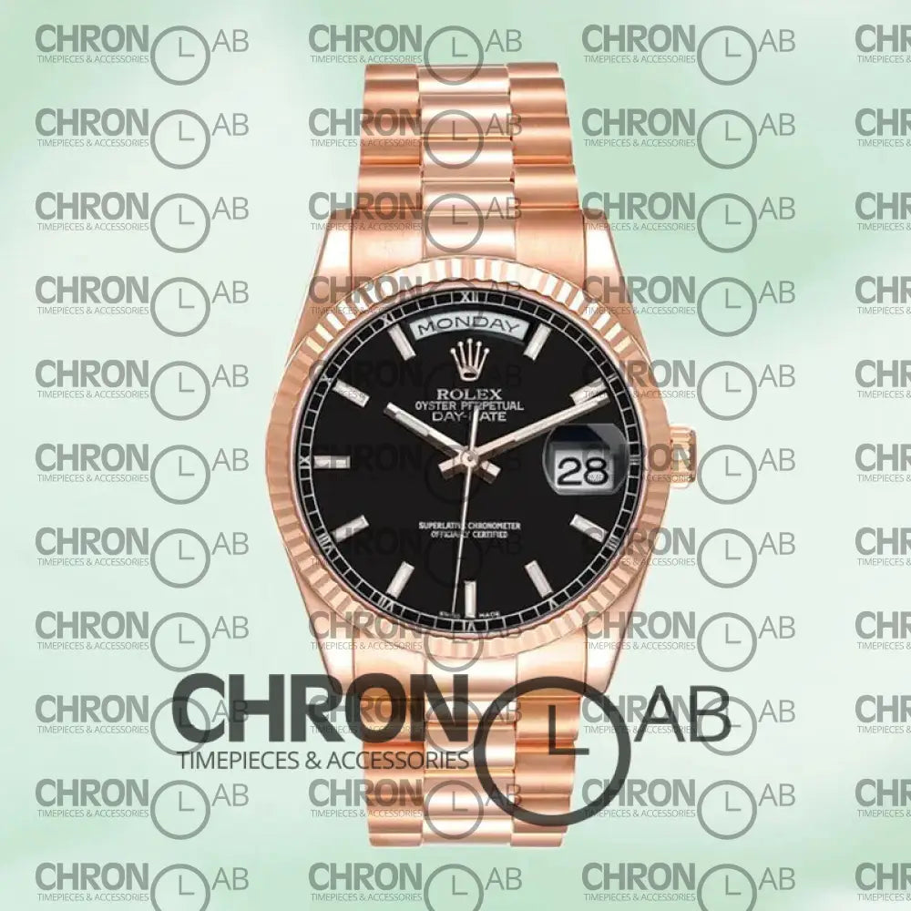 Day-Date 36mm 118235 Men’s Automatic Rose Gold Clone Watches