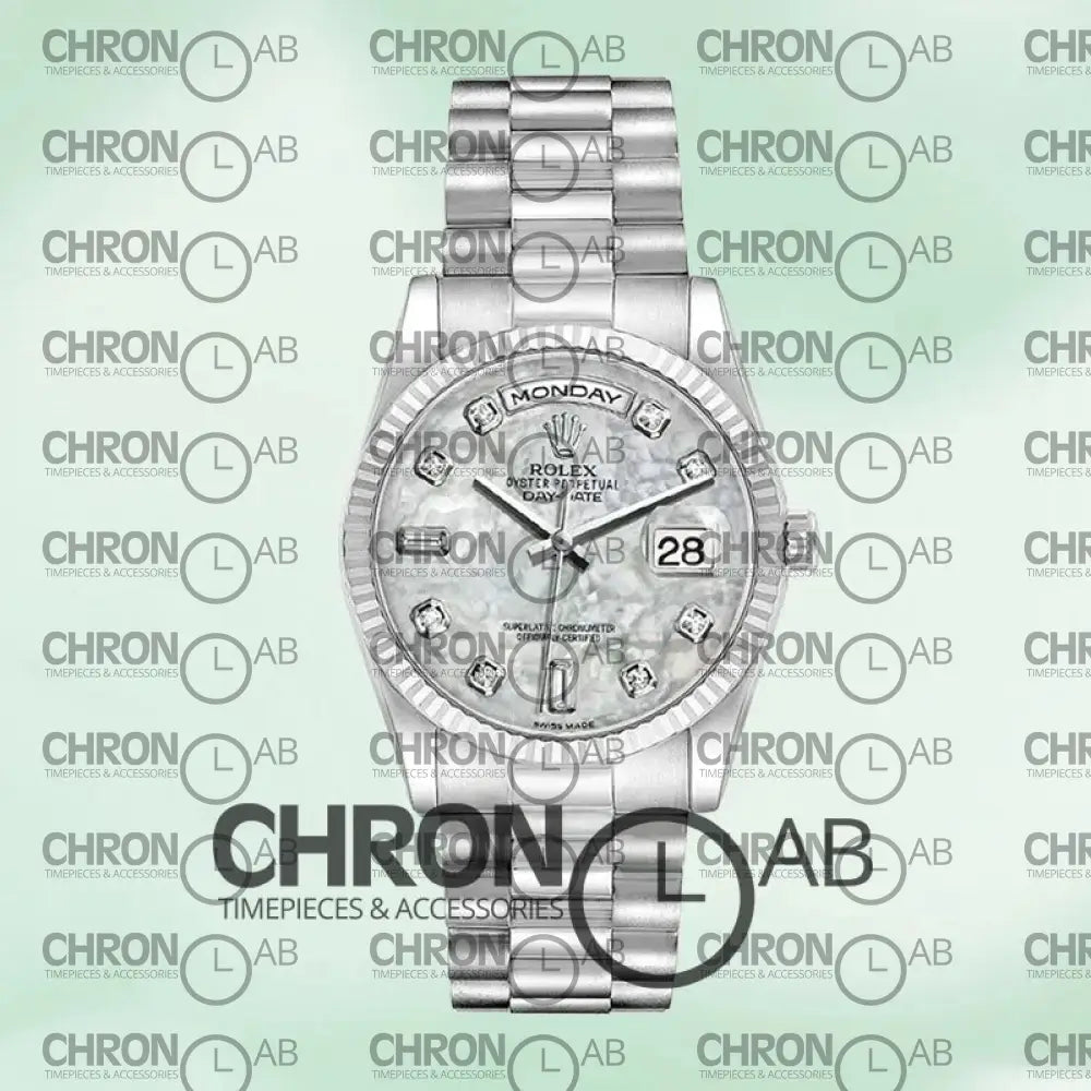 Day-Date 36mm 118239-0080 Automatic Mother of Pearl Dial Clone Watches