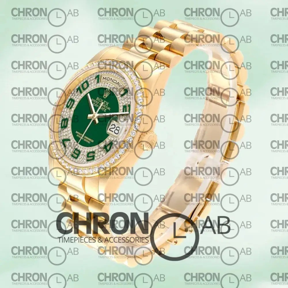 Day-Date 36mm 118346 Silver Dial Automatic Clone Watches
