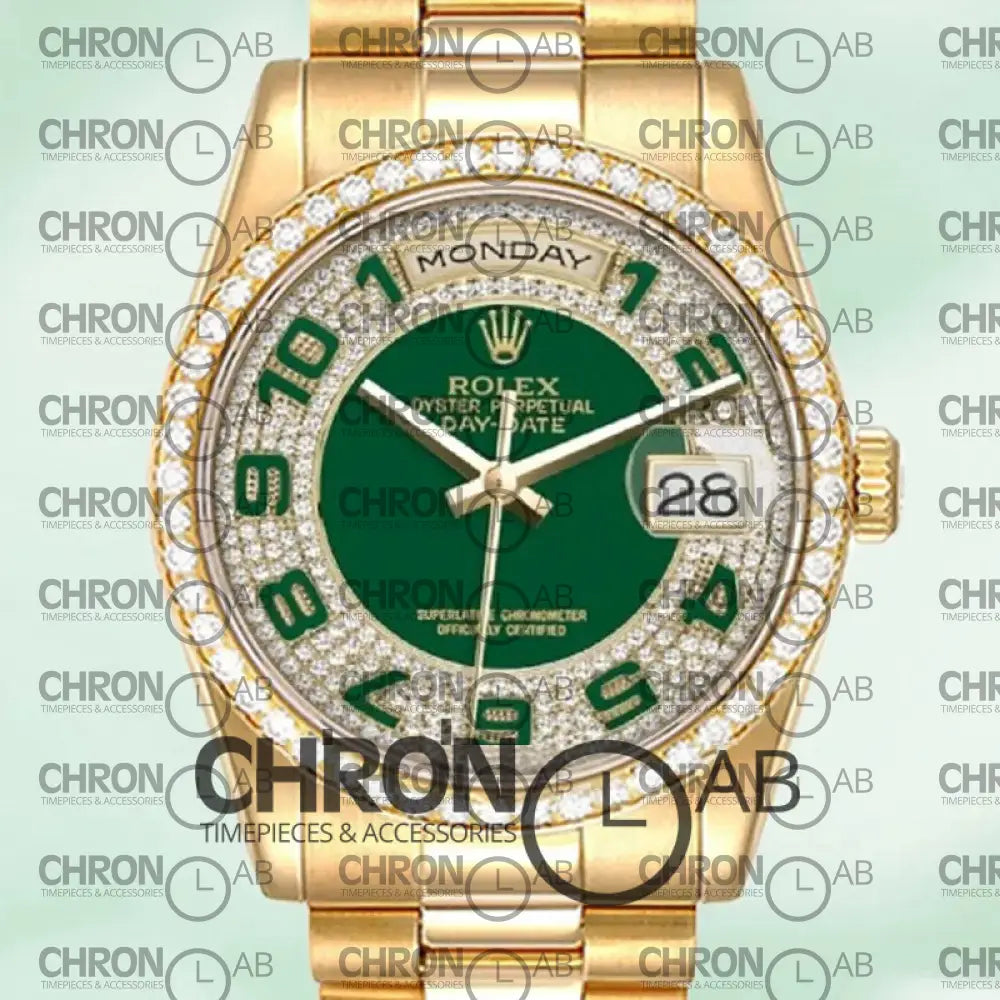 Day-Date 36mm 118346 Silver Dial Automatic Clone Watches
