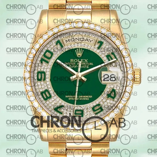 Day-Date 36mm 118346 Silver Dial Automatic Clone Watches