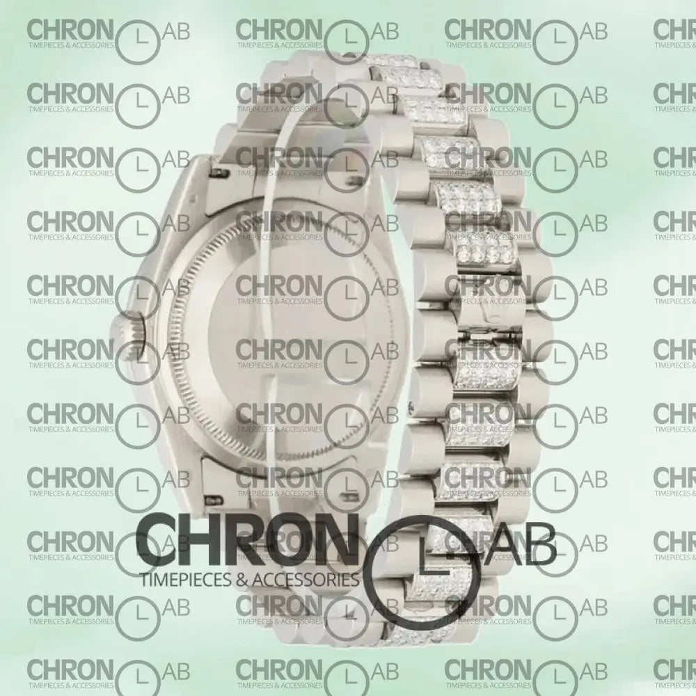 Day-Date 36mm 118346 Silver Dial Automatic Clone Watches