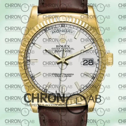 Day-Date 36mm M118138-0147 Automatic Gold Clone Watches