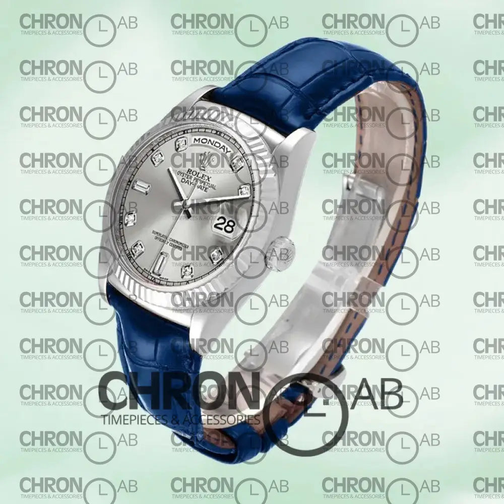 Day-Date 36mm m118139-0081 Silver Clone Watches