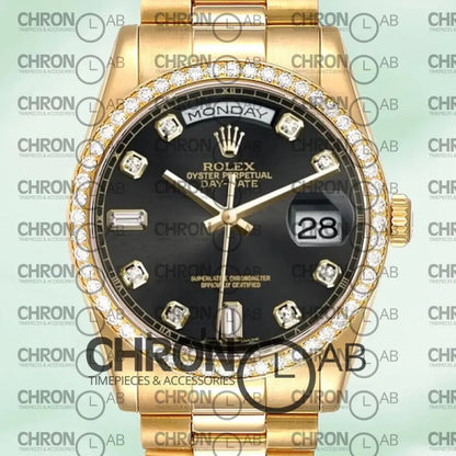 Day-Date 36mm M118348-0096 Gold Clone Watches