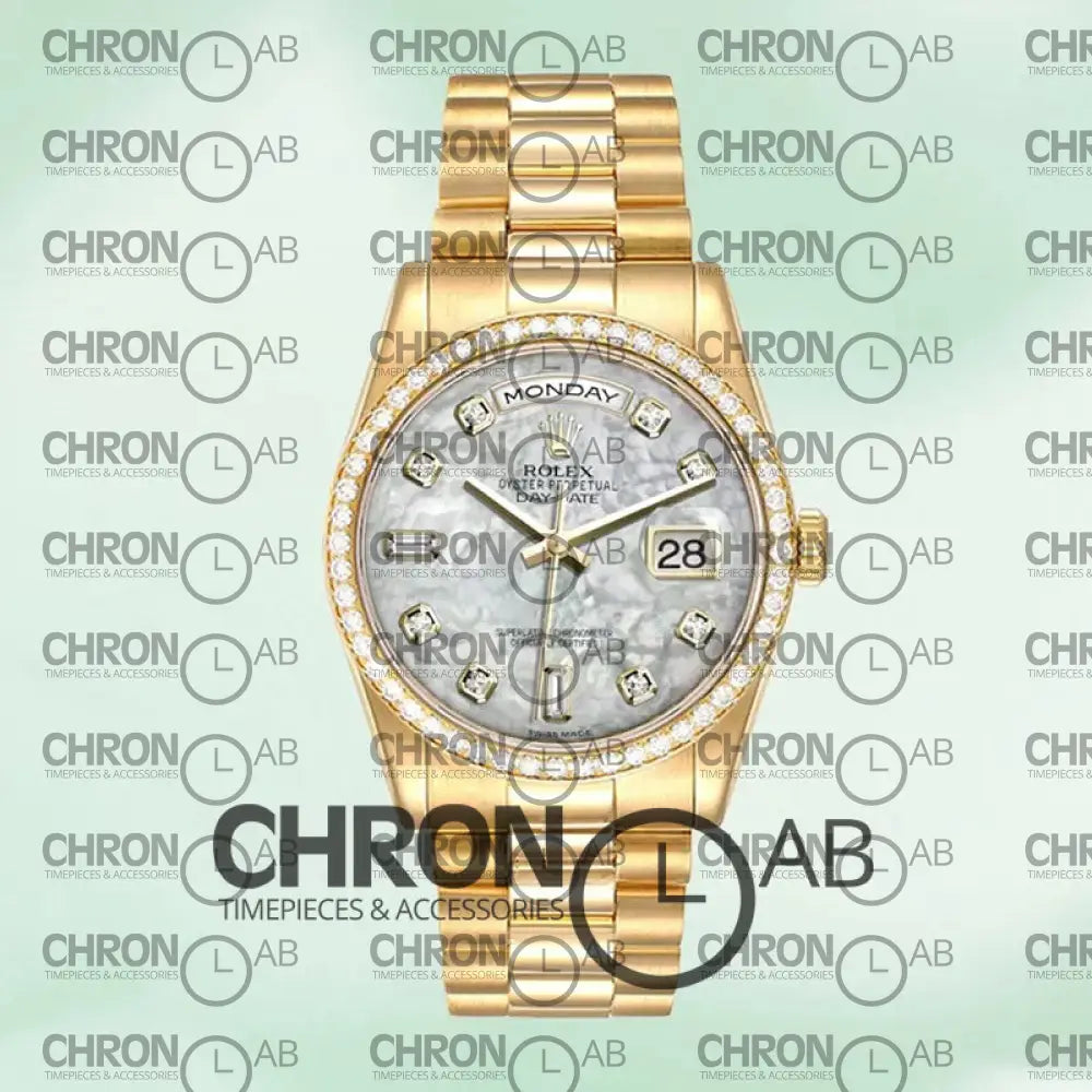 Day-Date 36mm m118348-0100 Clone Watches