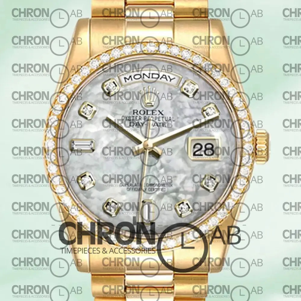 Day-Date 36mm m118348-0100 Clone Watches
