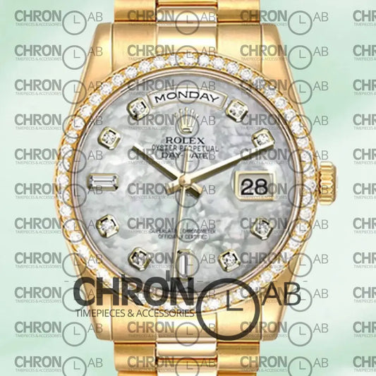 Day-Date 36mm m118348-0100 Clone Watches