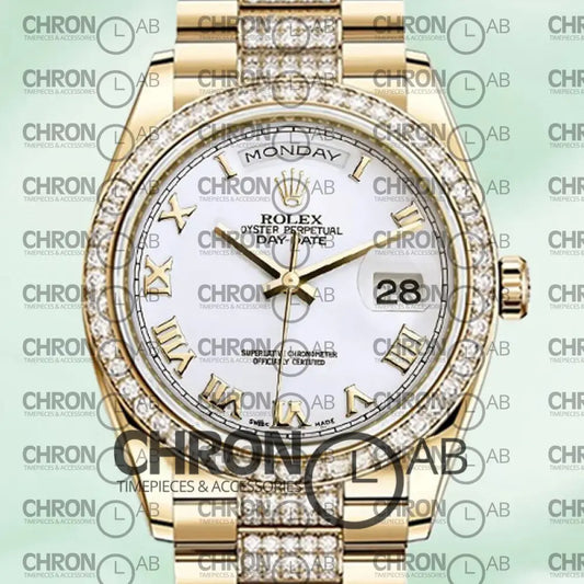 Day-Date 36mm m118348-0151 Automatic President Bracelet Clone Watches