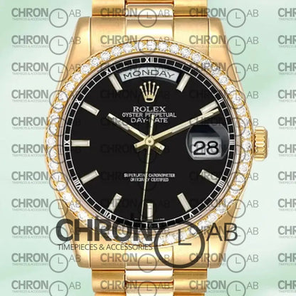 Day-Date 36mm M118348-0208 Gold Clone Watches