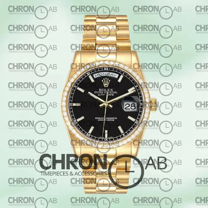 Day-Date 36mm M118348-0208 Gold Clone Watches