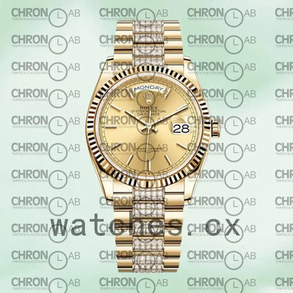 Day-Date 36mm M128238-0046 Automatic Clone Watches