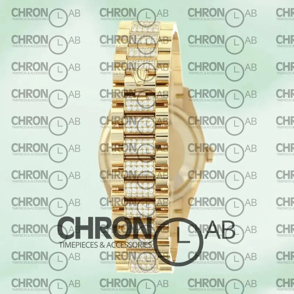 Day-Date 36mm m128238-0070 Gold Clone Watches