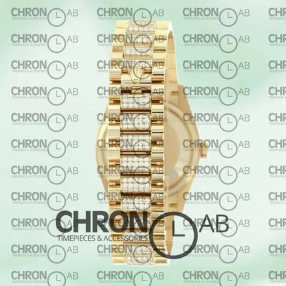 Day-Date 36mm m128238-0070 Gold Clone Watches