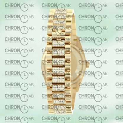 Day-Date 36mm m128238-0082 White Dial Gold Clone Watches