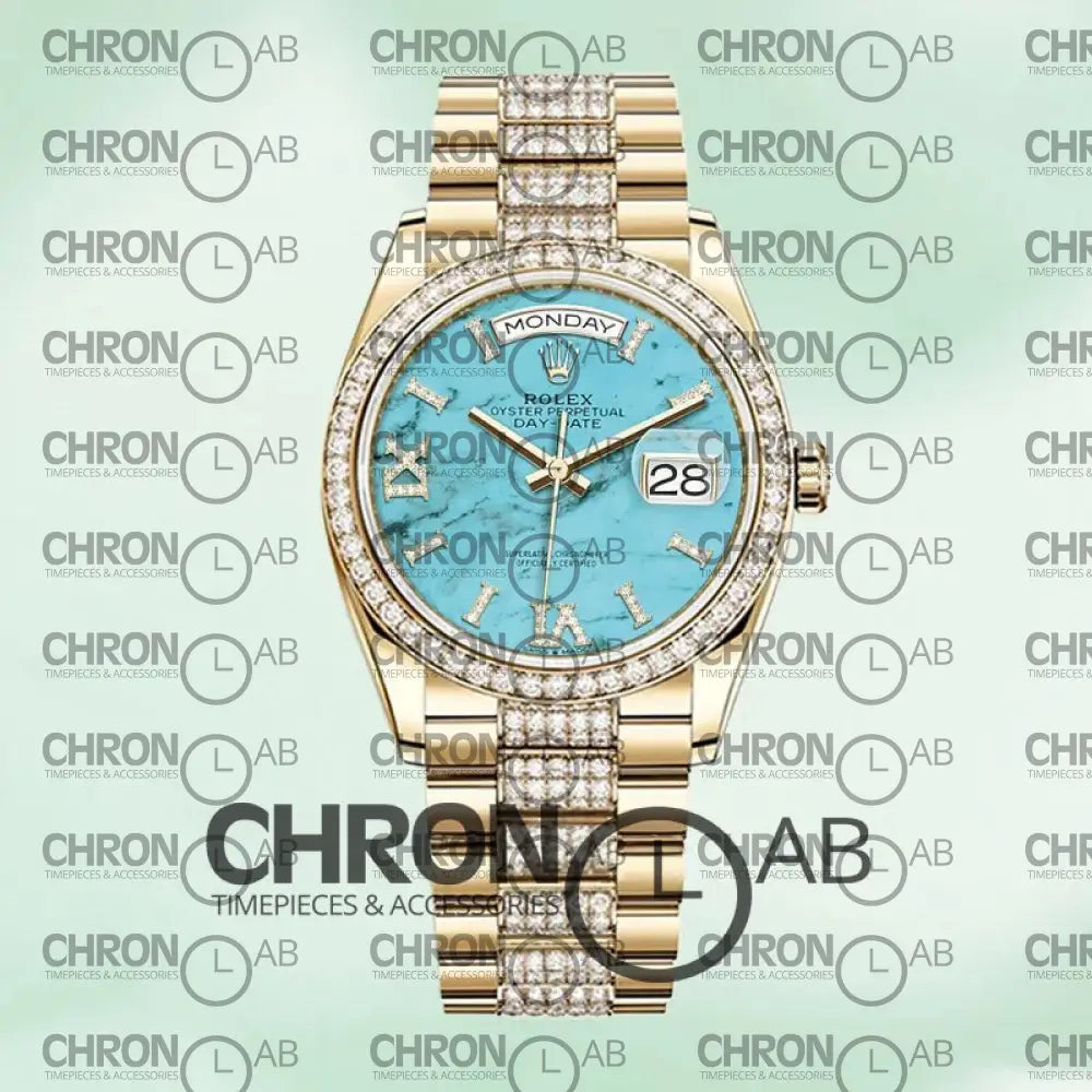 Day-Date 36mm m128348rbr-0038 Automatic Clone Watches