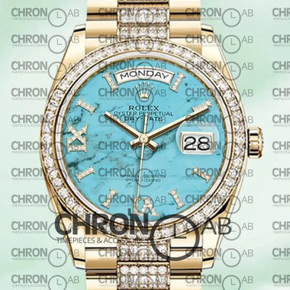 Day-Date 36mm m128348rbr-0038 Automatic Clone Watches
